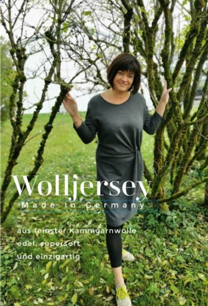 Wolljersey Türkis